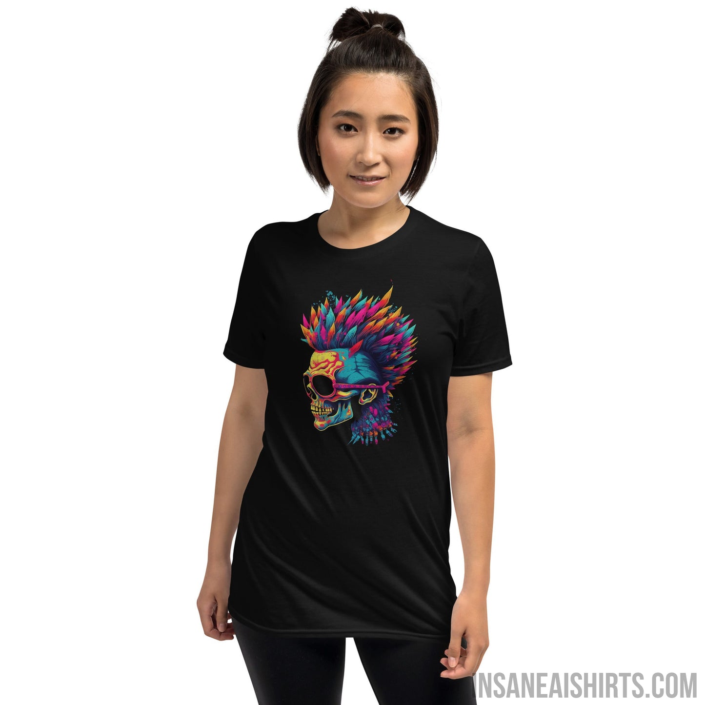 Insane AI Shirts- Psychedelic Skull Shades