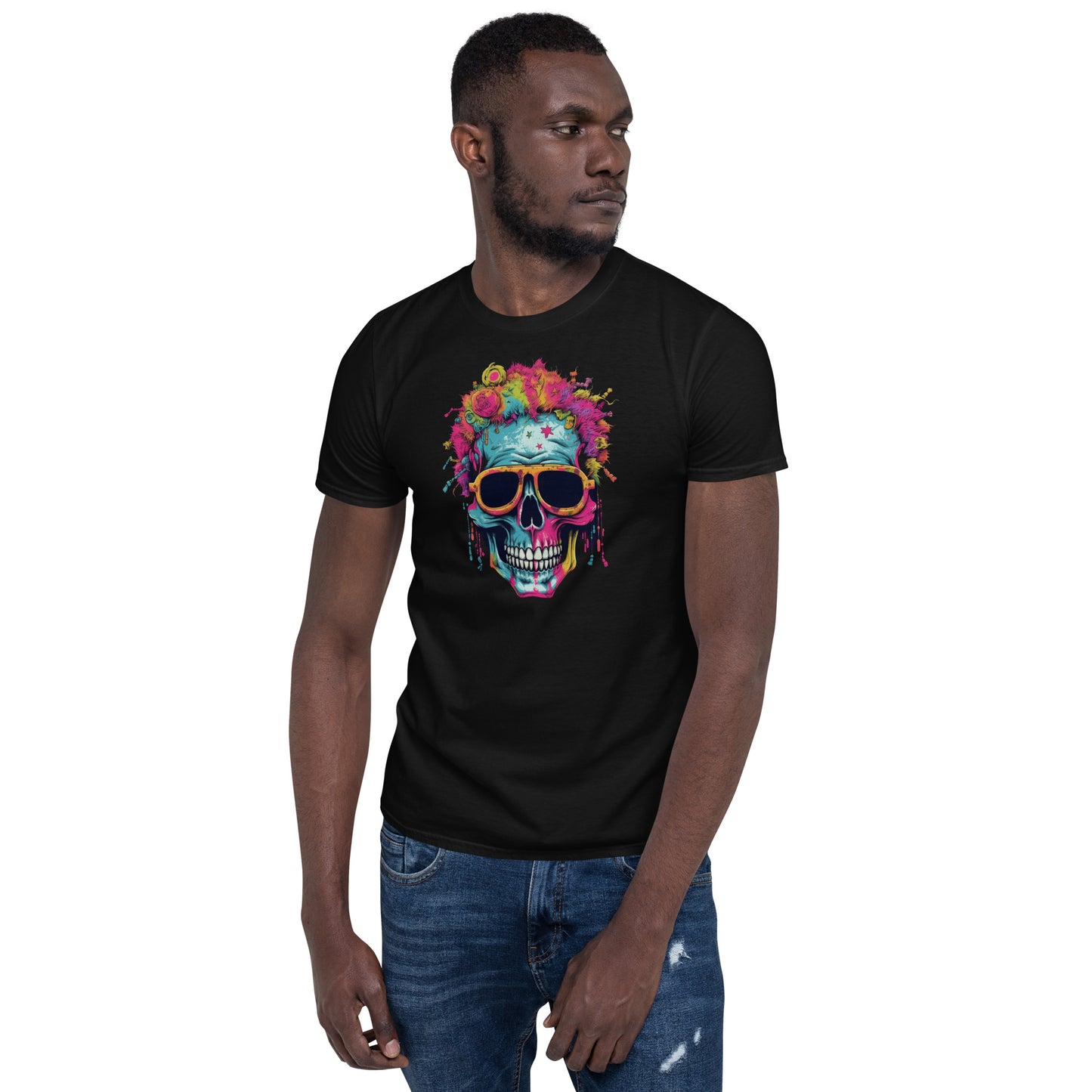 Insane AI Shirts- Psychedelic Skull Funk Rock