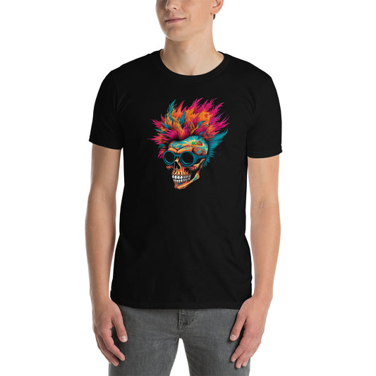 Insane AI Shirts- Psychedelic Skull Steampunk
