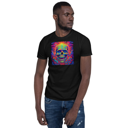 Insane AI Shirts- Psychedelic Skull Enlightened