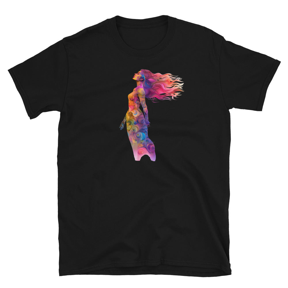 Insane AI Shirts- Body Art Psychedelic Flowing