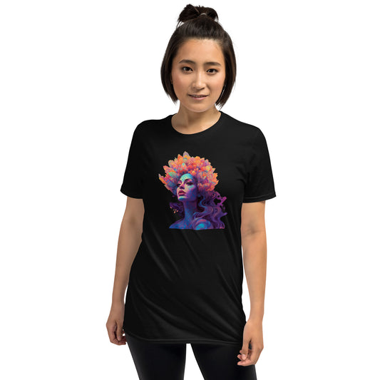 Insane AI Shirts- Body Art Psychedelic Queen of Flowers